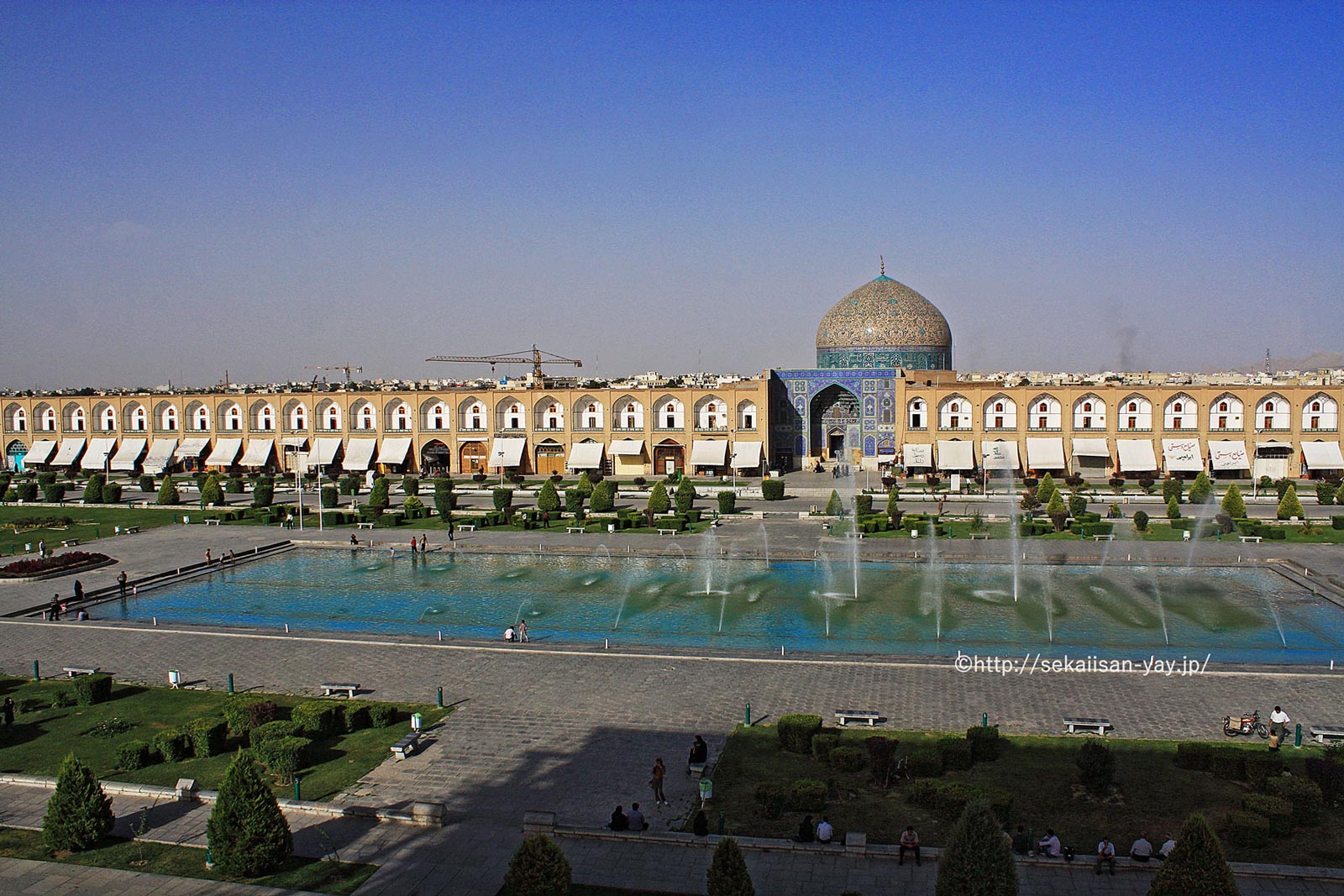 イラン「イスファハンのイマーム広場」